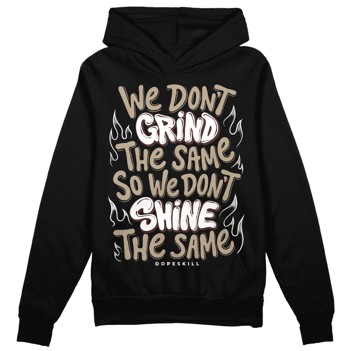 Latte 1s superstreetwear Hoodie Sweatshirt Grind Shine Graphic