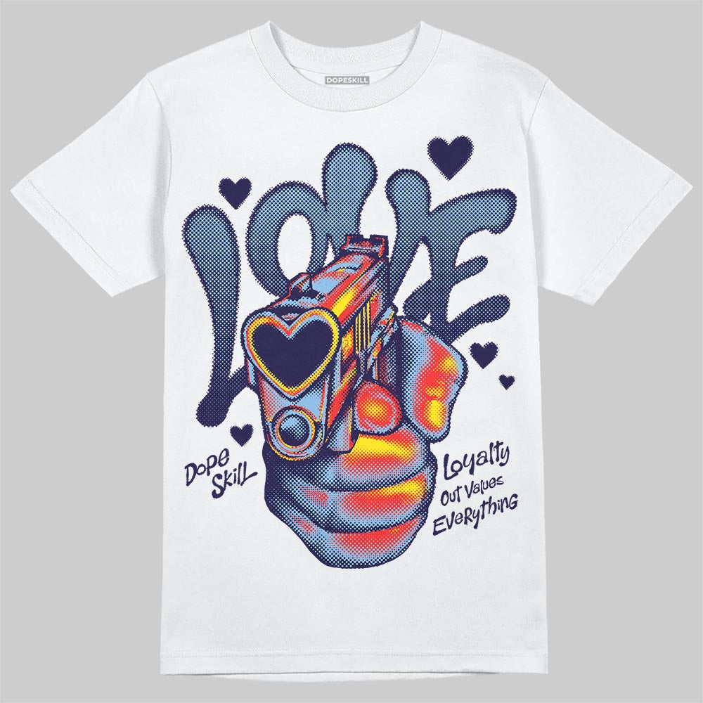 University Blue 6s superstreetwear T-Shirt Love Shot Graphic