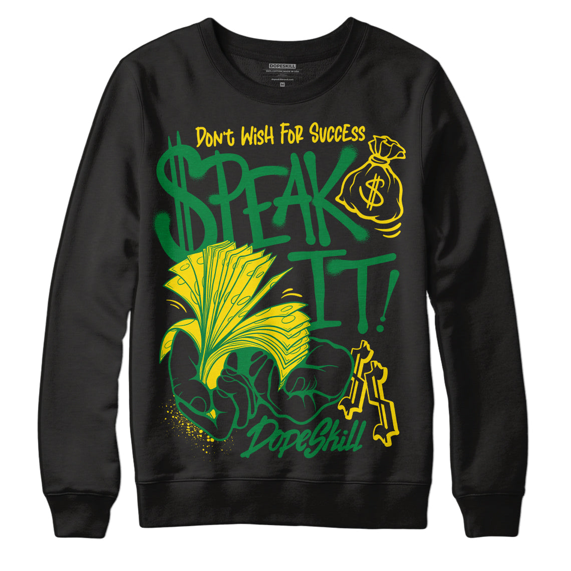 Dunk Reverse Brazil superstreetwear Sweatshirt Speak It Graphic