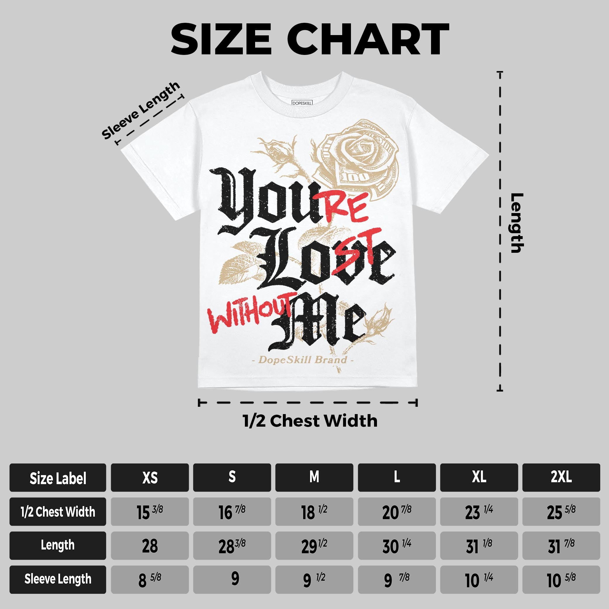 TAN Collection superstreetwear Oversize Print T-Shirt You're Lost Without Me Graphic