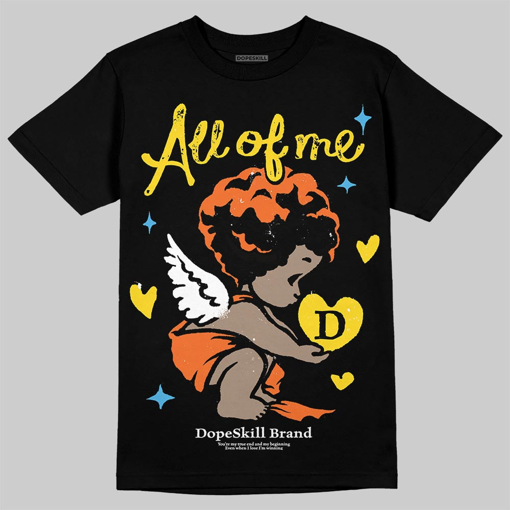 Orange Black White superstreetwear T-Shirt All Of Me Graphic