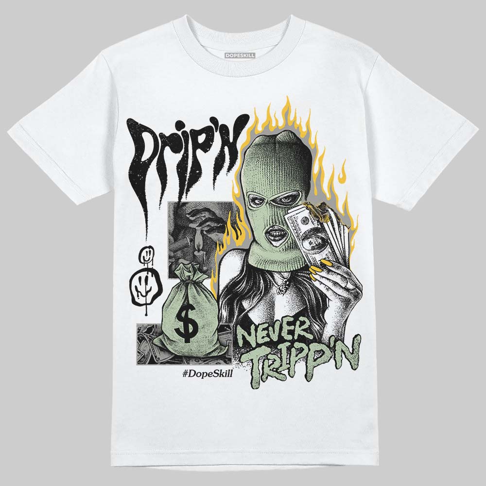 Seafoam 4s 2025 superstreetwear T-Shirt Drip'n Never Tripp'n Graphic