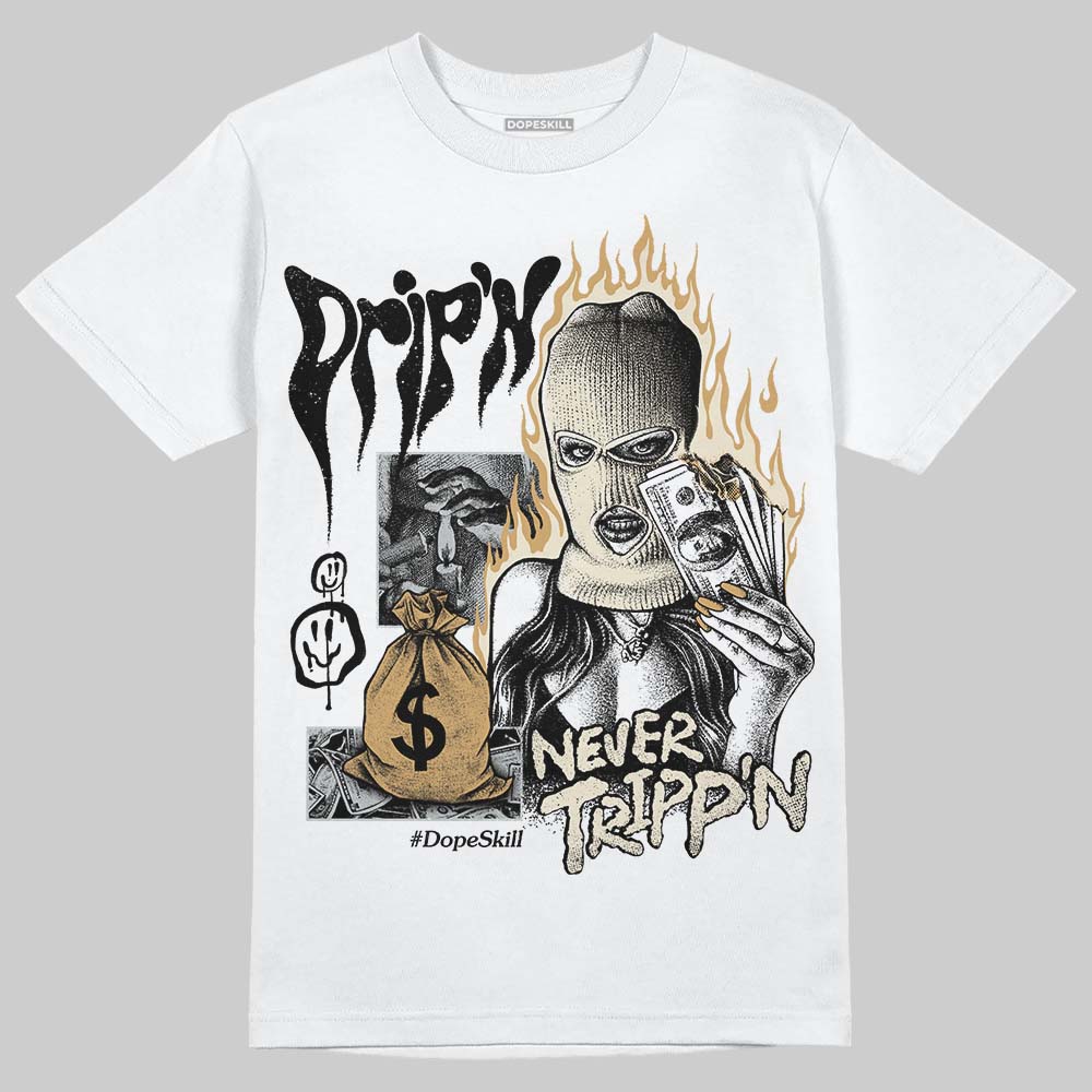 Reverse Metallic 5s superstreetwear T-Shirt Drip'n Never Tripp'n Graphic