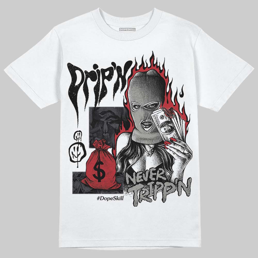 Black Cat 3s superstreetwear T-Shirt Drip'n Never Tripp'n Graphic