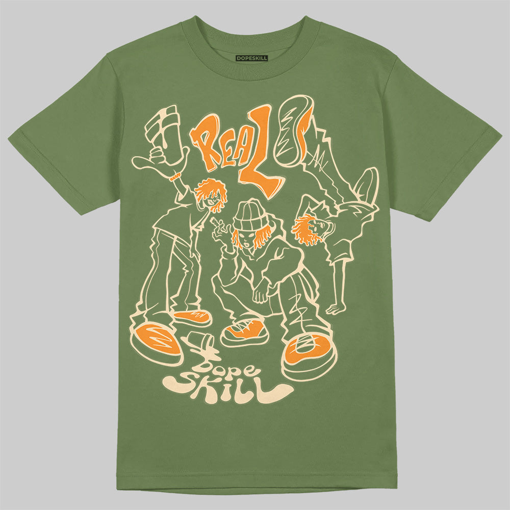 Olive 5s superstreetwear Olive T-shirt Real Y2K Players Graphic
