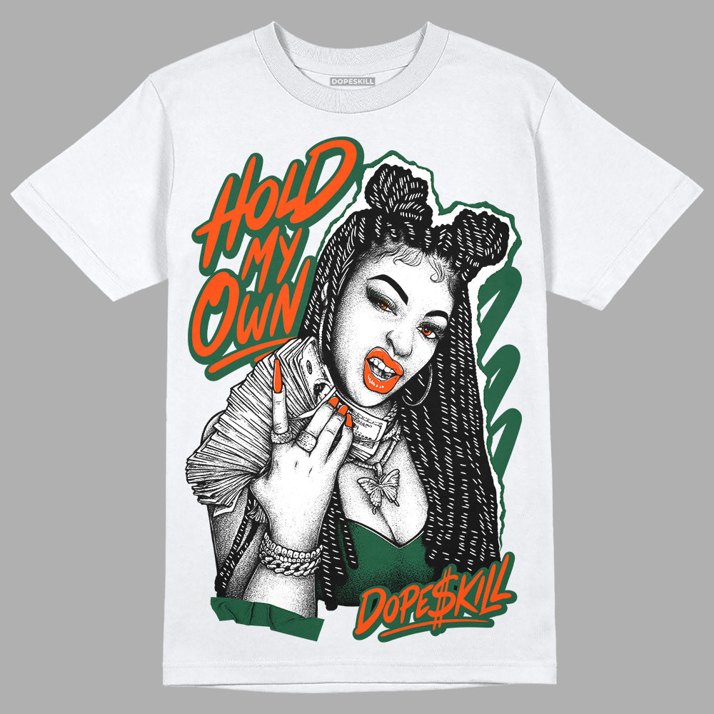 Dunk Team Dark Green Orange superstreetwear T-Shirt New H.M.O Graphic