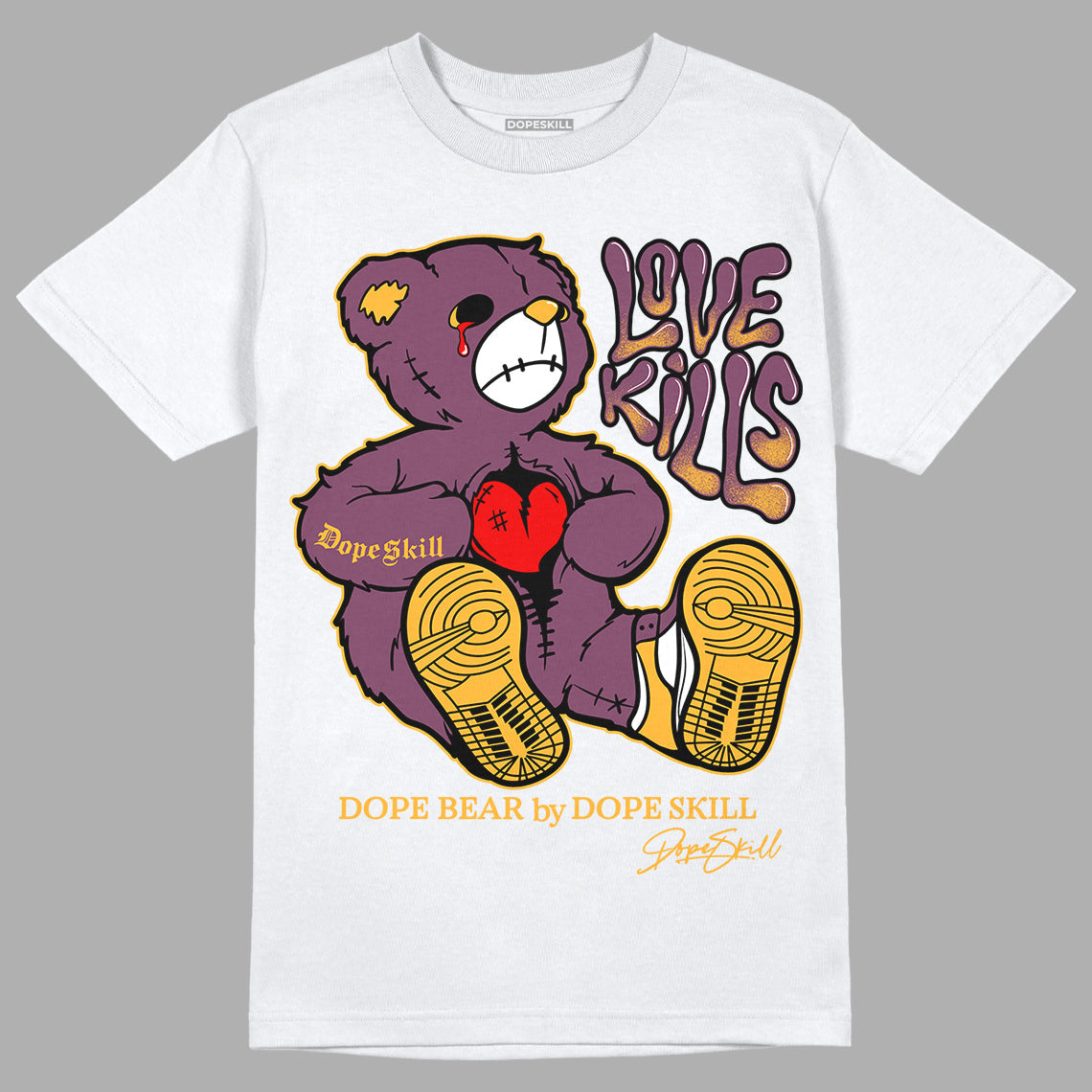 Brotherhood 1s High OG superstreetwear T-Shirt Love Kills Graphic