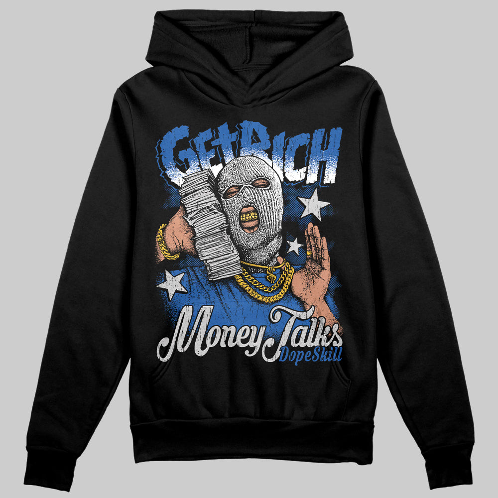 Blueberry 12s superstreetwear Hoodie Sweatshirt Get Rich Graphic