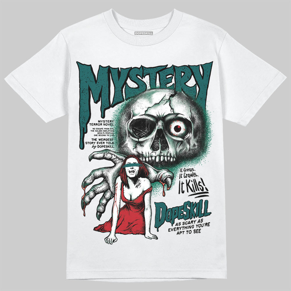 Gel 1130 White Dark Neptune superstreetwear T-Shirt Mystery Ghostly Grasp Graphic
