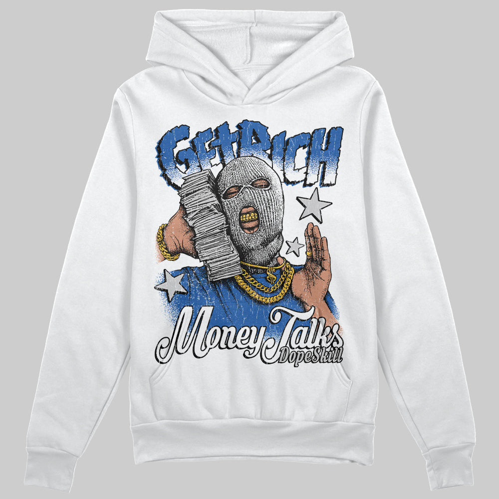 Blueberry 12s superstreetwear Hoodie Sweatshirt Get Rich Graphic