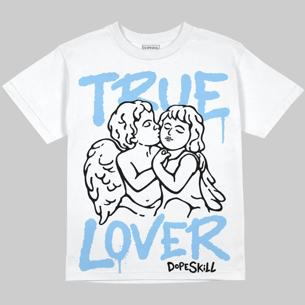 University Blue Collection superstreetwear Oversize Print T-Shirt True Lover Graphic