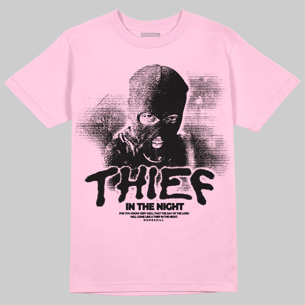 Pink Collection superstreetwear T-Shirt Thief In The Night Graphic