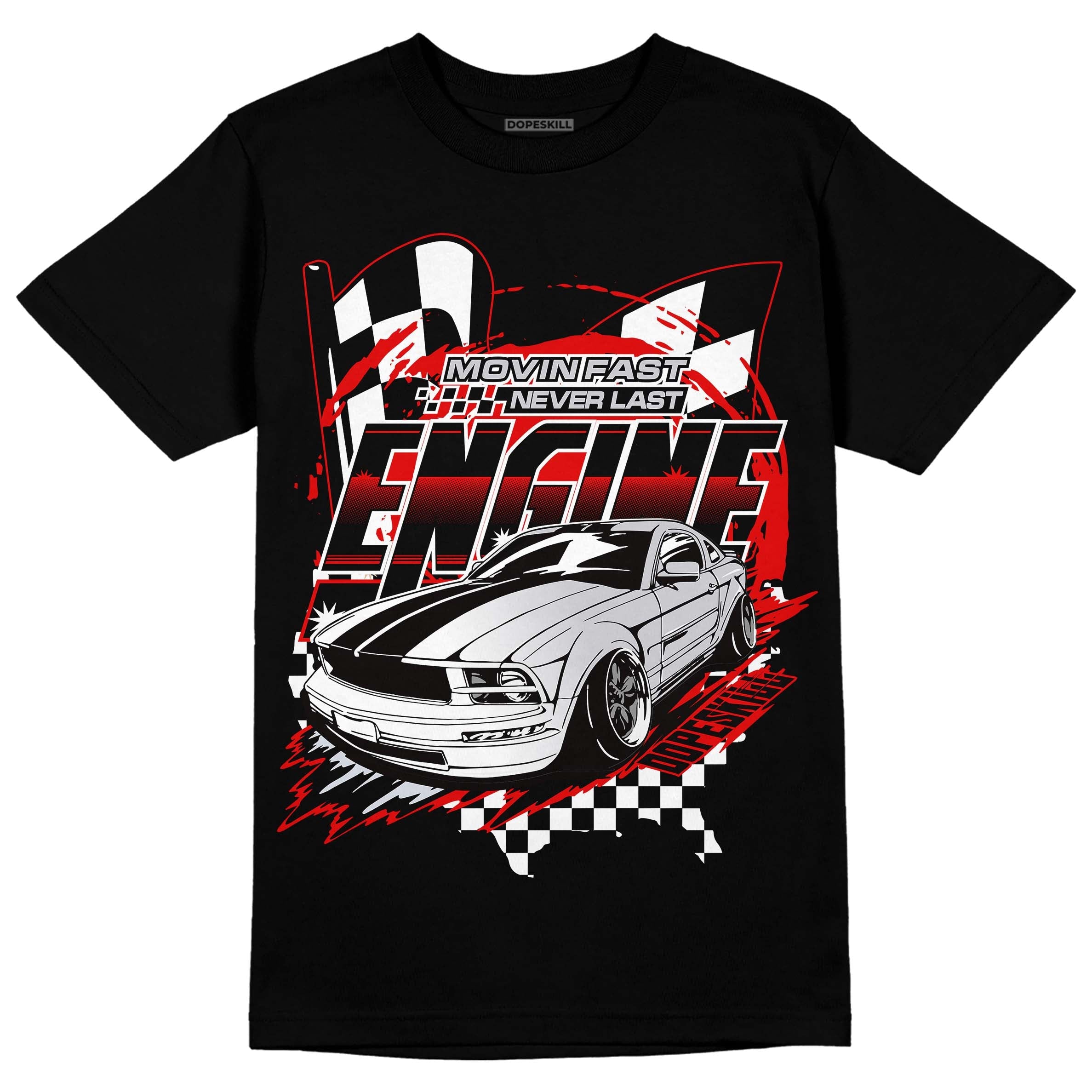 Red Cement 4S superstreetwear T-Shirt ENGINE Tshirt Graphic