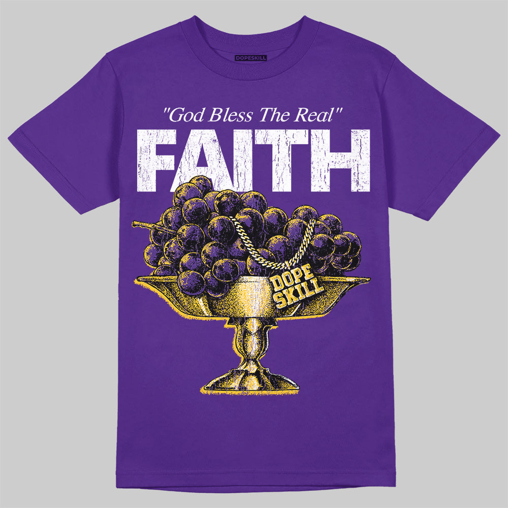 Grape 5s superstreetwear T-Shirt Faith Graphic