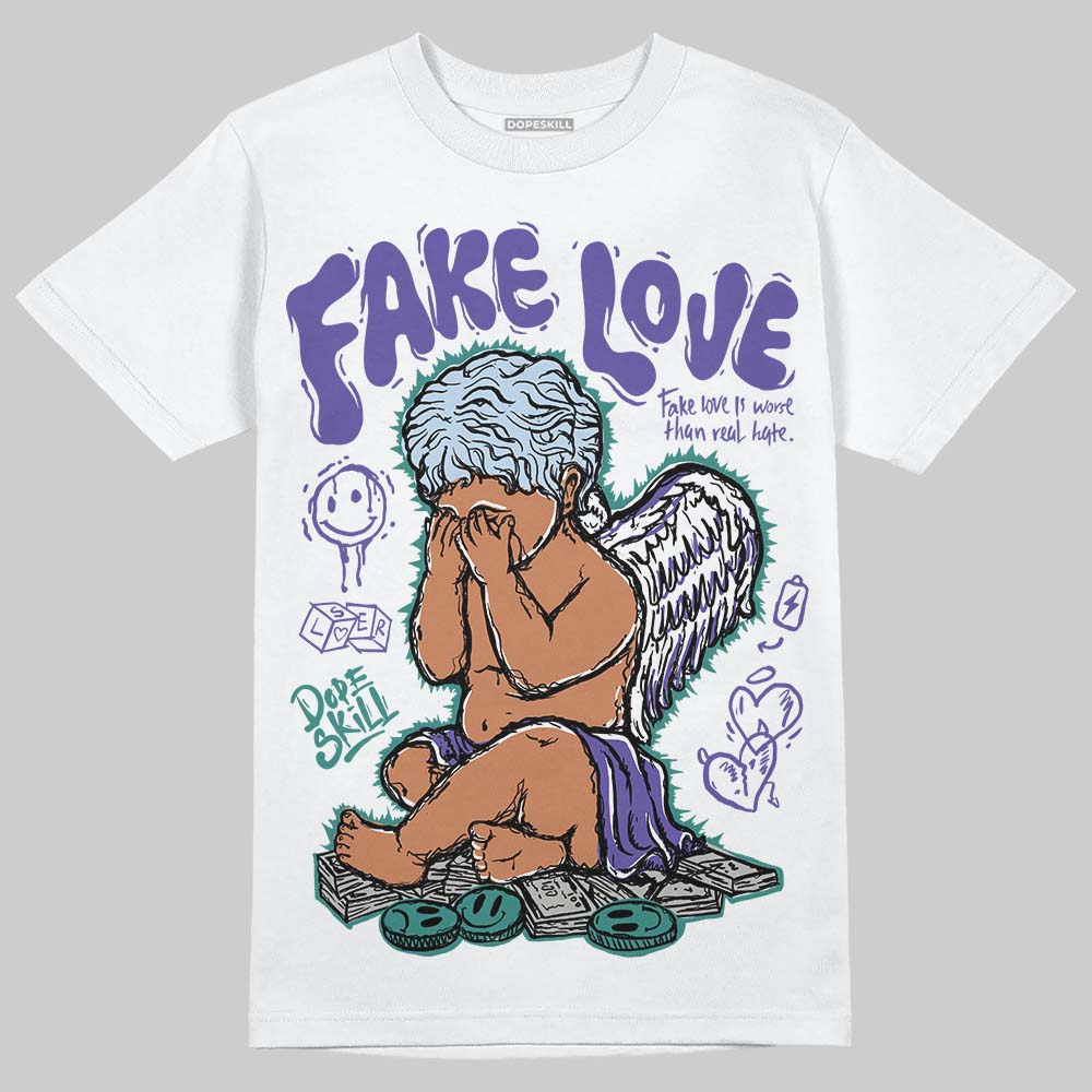 Grape 5s superstreetwear T-Shirt False Love Graphic