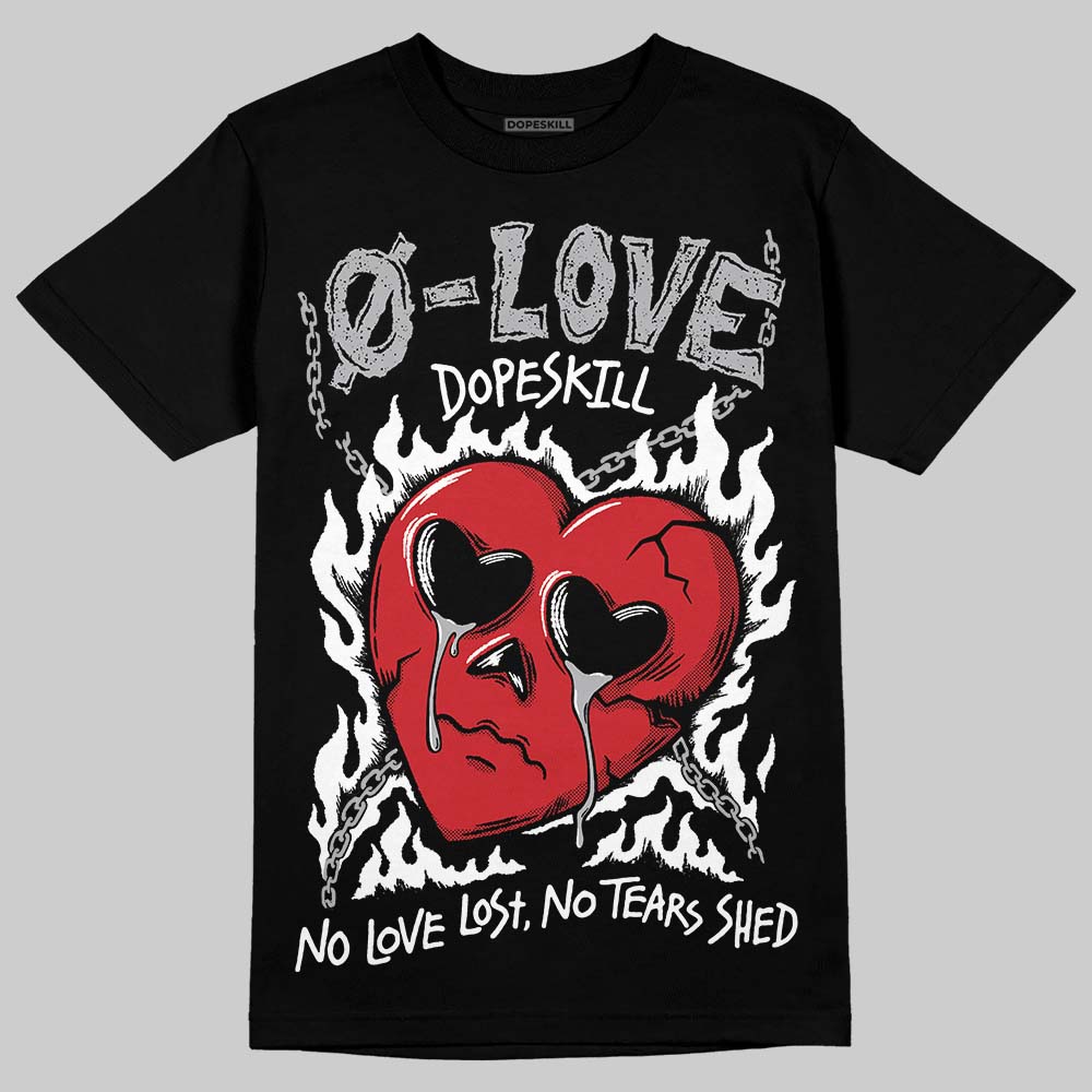 White Cement 4s superstreetwear T-Shirt Crying Heart Graphic