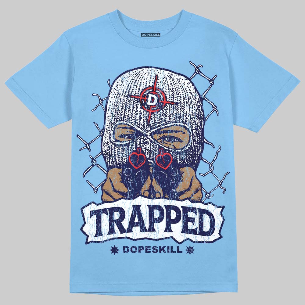 University Blue Collection superstreetwear T-Shirt New Trapped Graphic