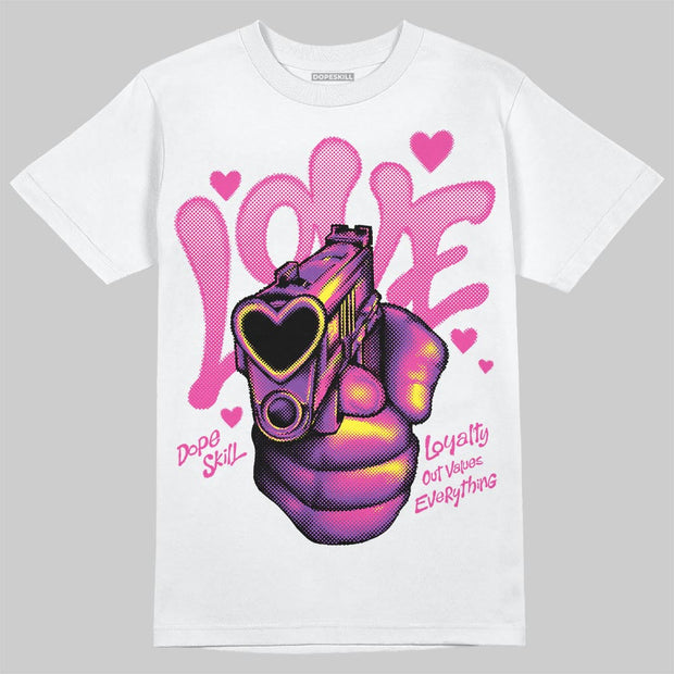 Pink Collection DopeSkill T-Shirt Love Shot Graphic