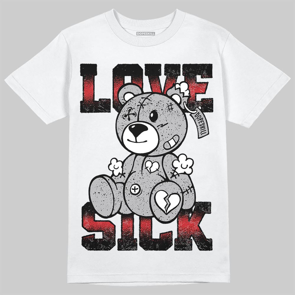 White Cement 4s superstreetwear T-Shirt Love Sick Graphic