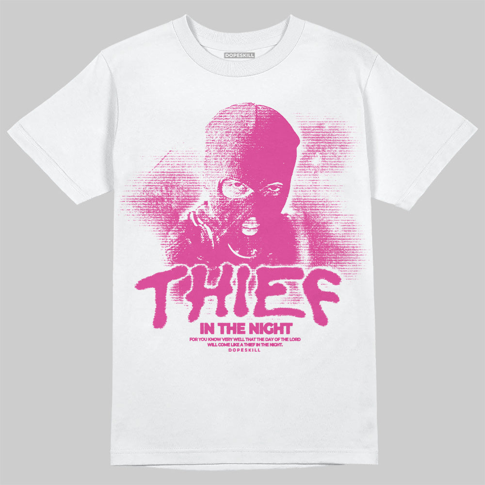 Pink Collection superstreetwear T-Shirt Thief In The Night Graphic