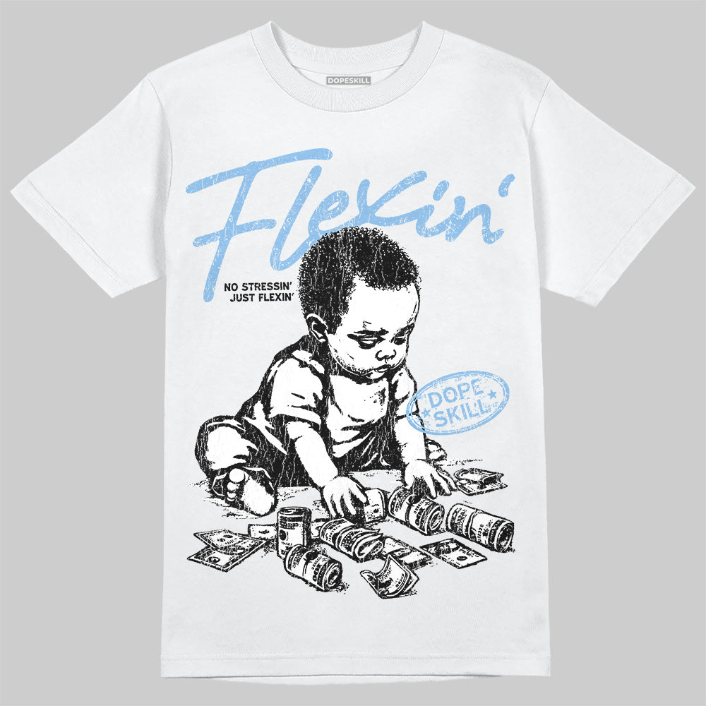 University Blue 6s superstreetwear T-Shirt Flexin' Graphic
