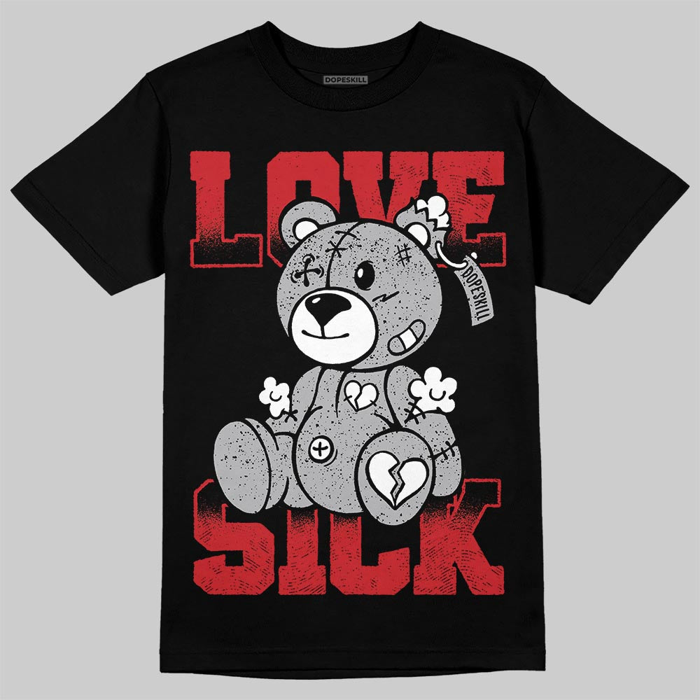 White Cement 4s superstreetwear T-Shirt Love Sick Graphic
