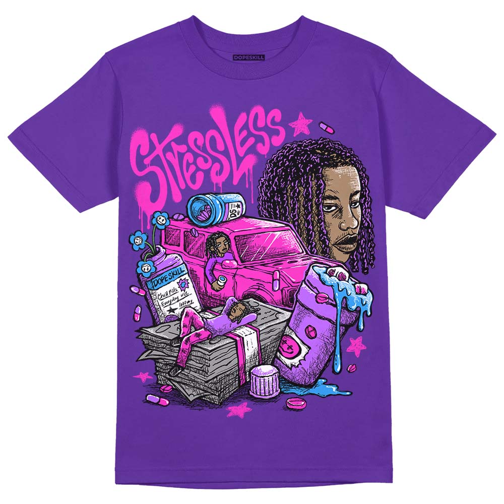 PURPLE Collection superstreetwear Purple T-shirt Stressless Graphic