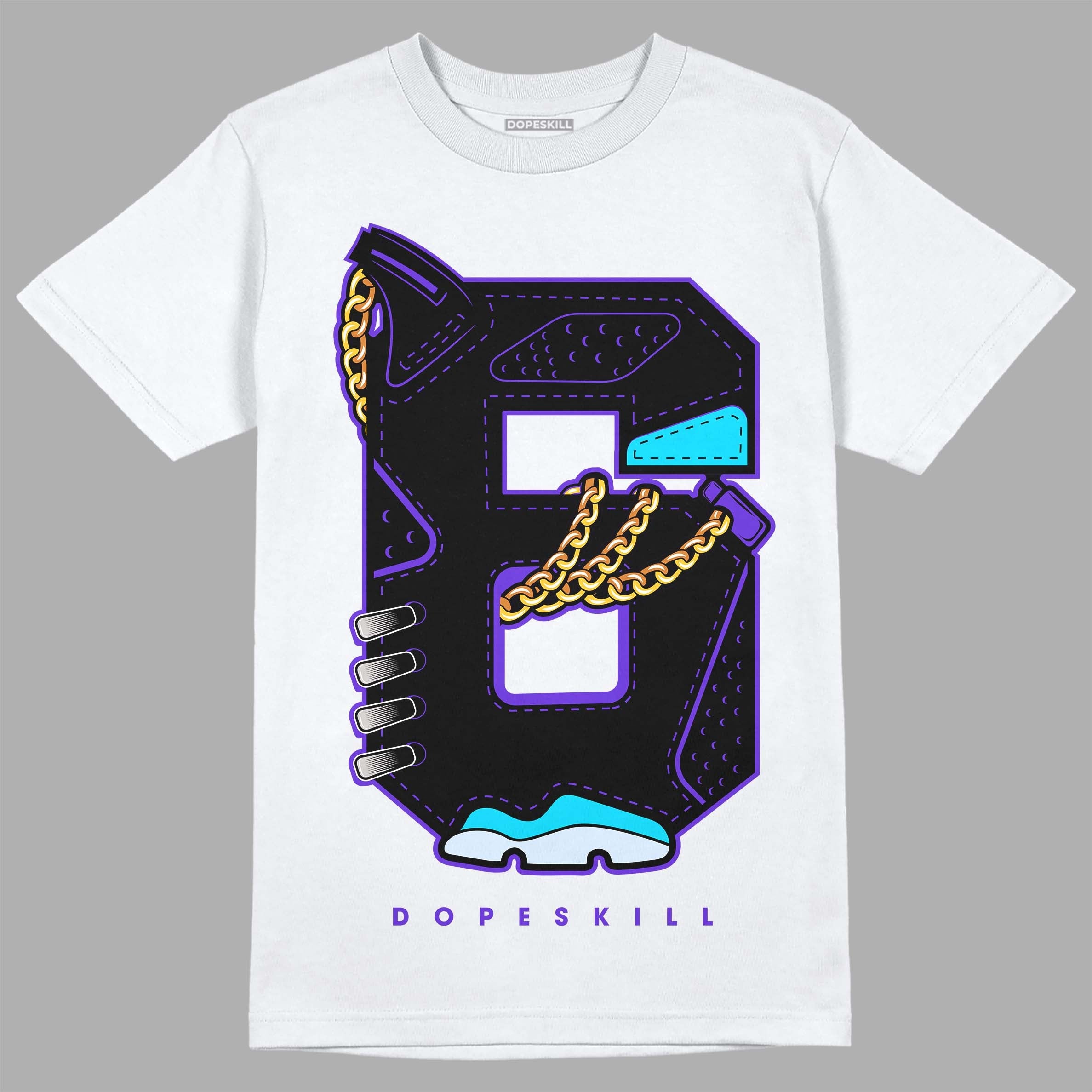 Aqua 6s superstreetwear T-Shirt No.6 Graphic