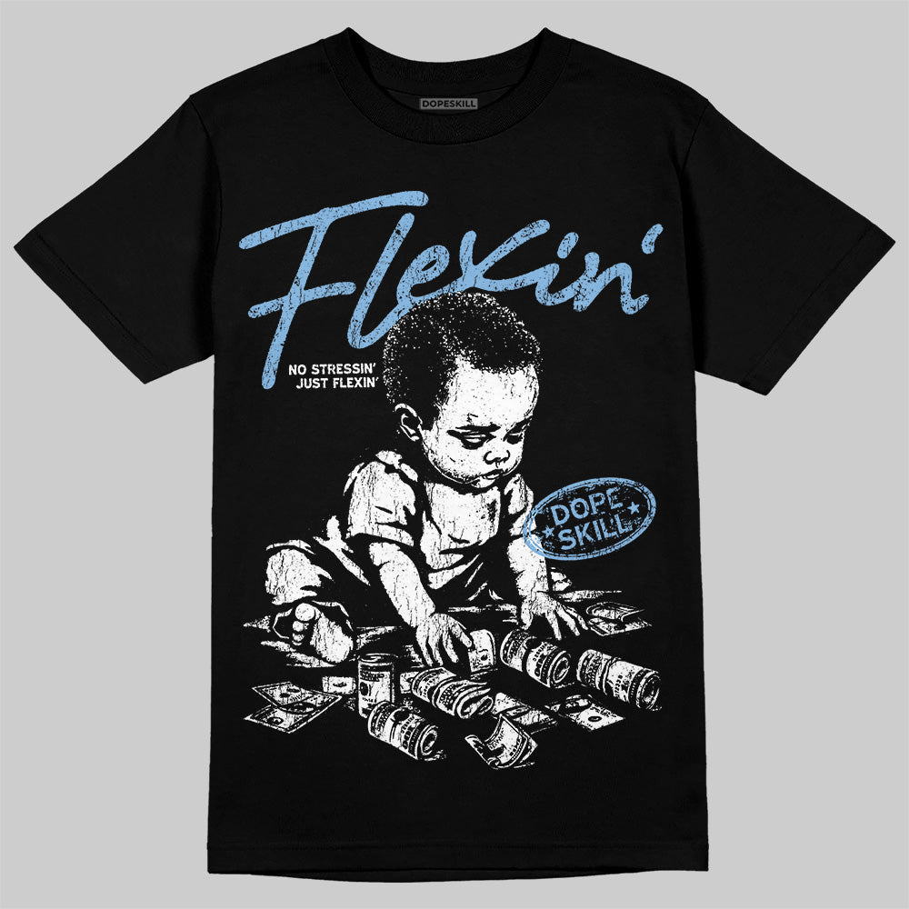 University Blue 6s superstreetwear T-Shirt Flexin' Graphic