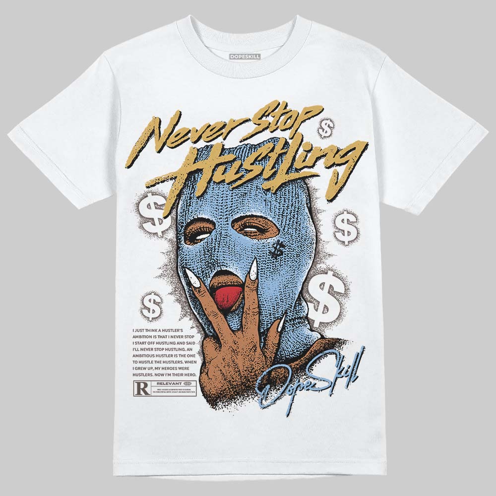 Handball Spezial Light Blue superstreetwear T-Shirt Never Stop Hustling Graphic