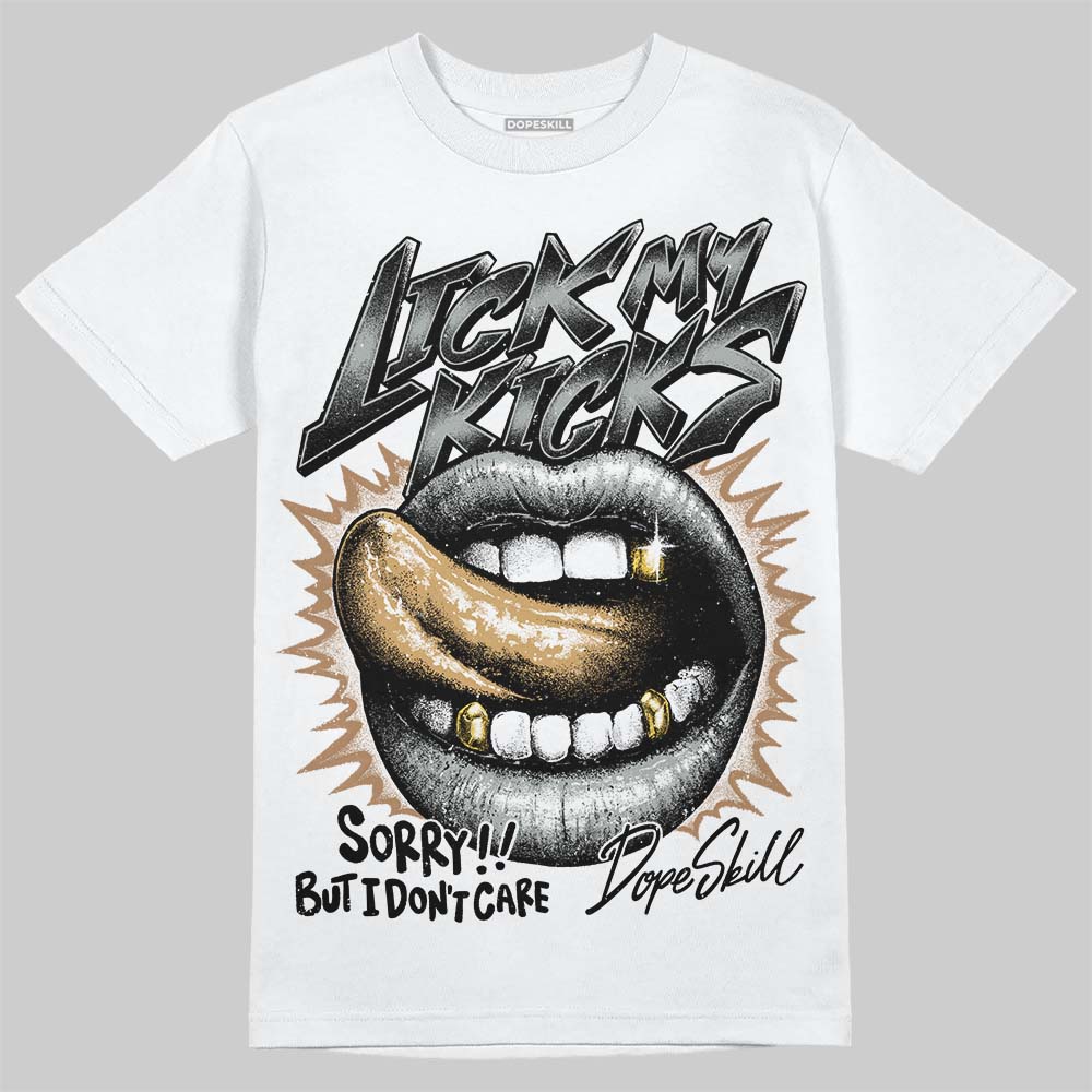 1906R a??White Golda?? superstreetwear T-Shirt Lick My Kicks Graphic