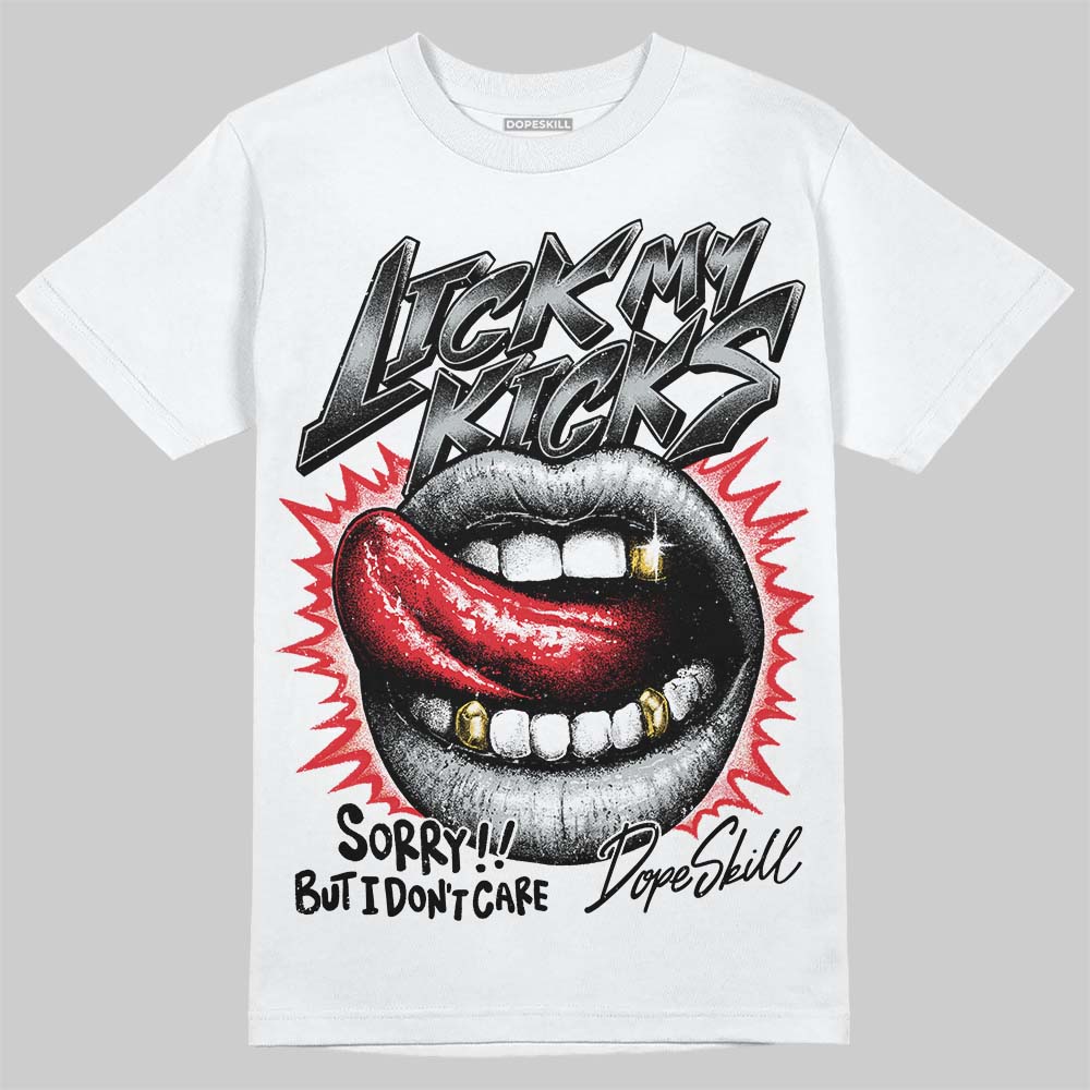 Wolf Grey 12s superstreetwear T-Shirt Lick My Kicks Graphic