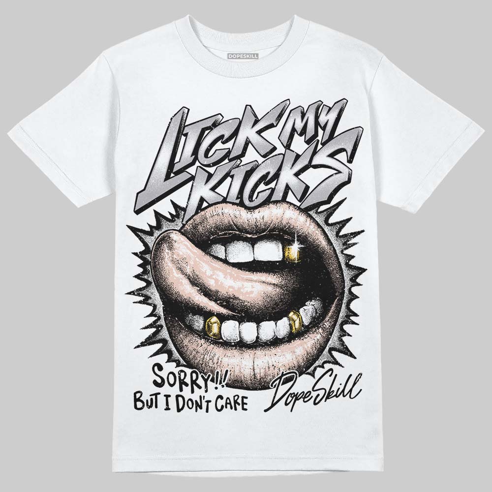 1130 Oyster Grey superstreetwear T-Shirt Lick My Kicks Graphic