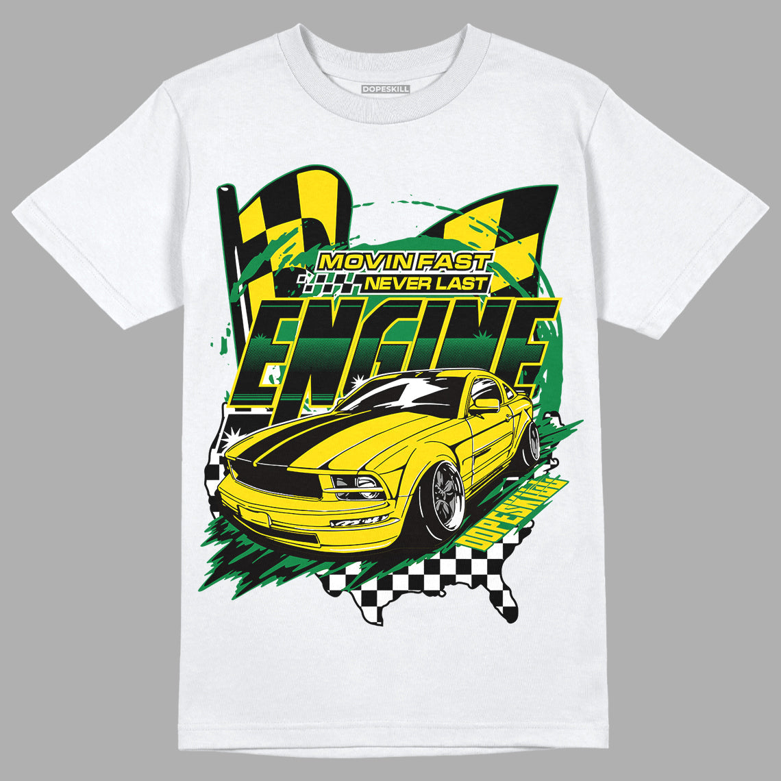 Dunk Low Reverse Brazil superstreetwear T-Shirt ENGINE Tshirt Graphic