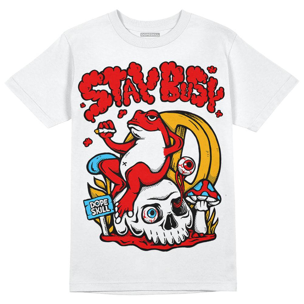 Red Collection superstreetwear T-Shirt Stay Busy Graphic