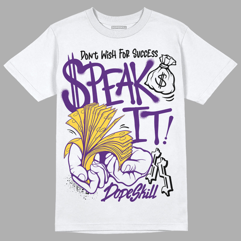 Field Purple 12s superstreetwear T-Shirt Speak It Graphic