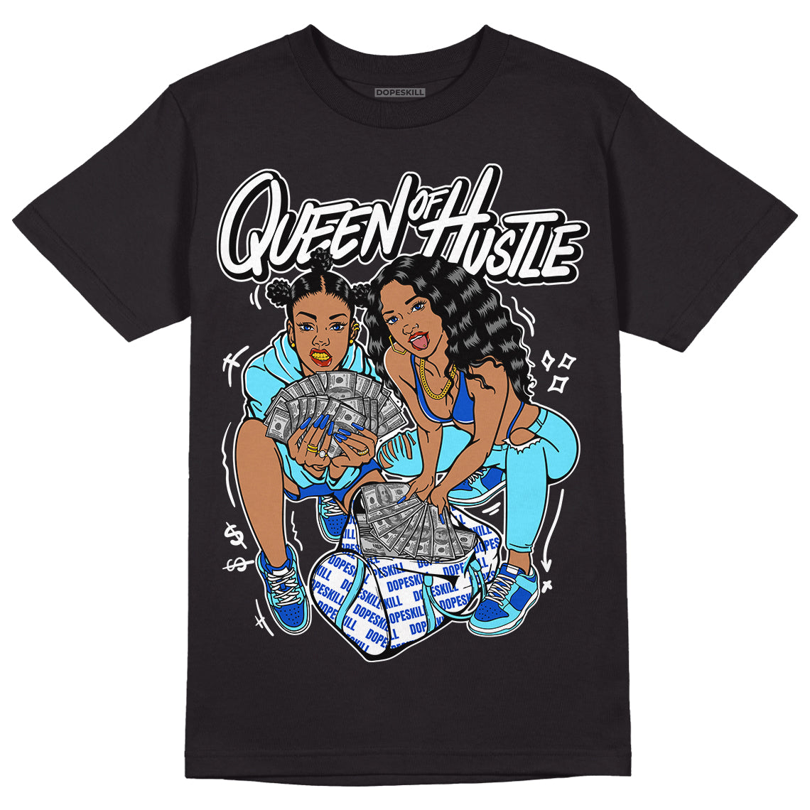 SB Dunk Argon superstreetwear T-Shirt Queen Of Hustle Graphic