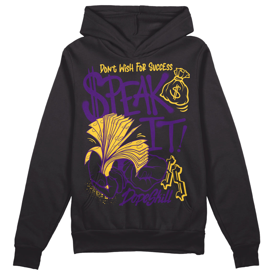 Field Purple 12s superstreetwear Hoodie Sweatshirt Speak It Graphic