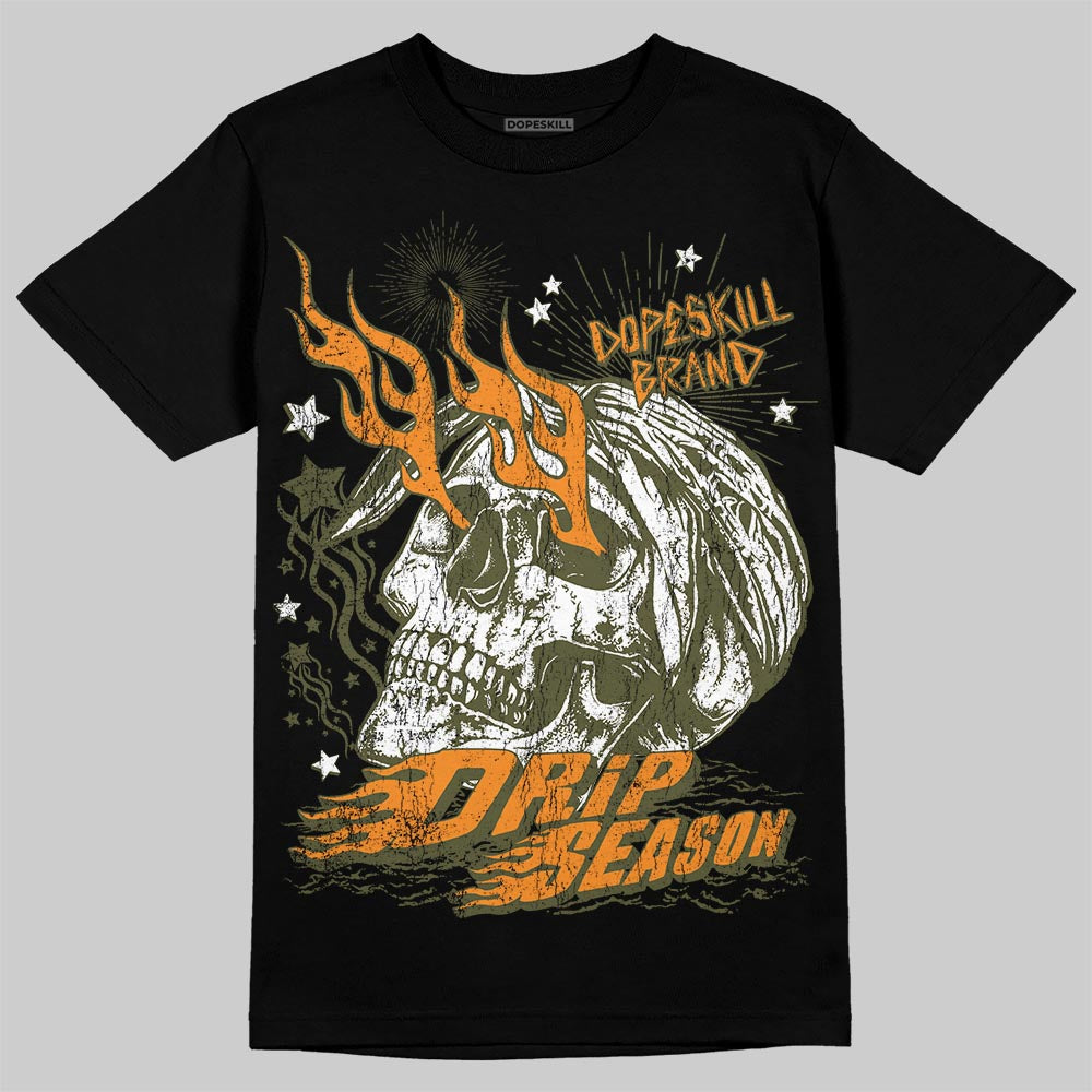 Olive 5s superstreetwear T-Shirt Drip Season Graphic