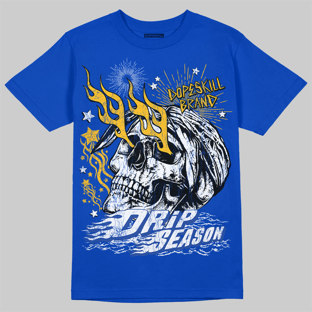 Royal Blue Collection superstreetwear T-Shirt Drip Season Graphic