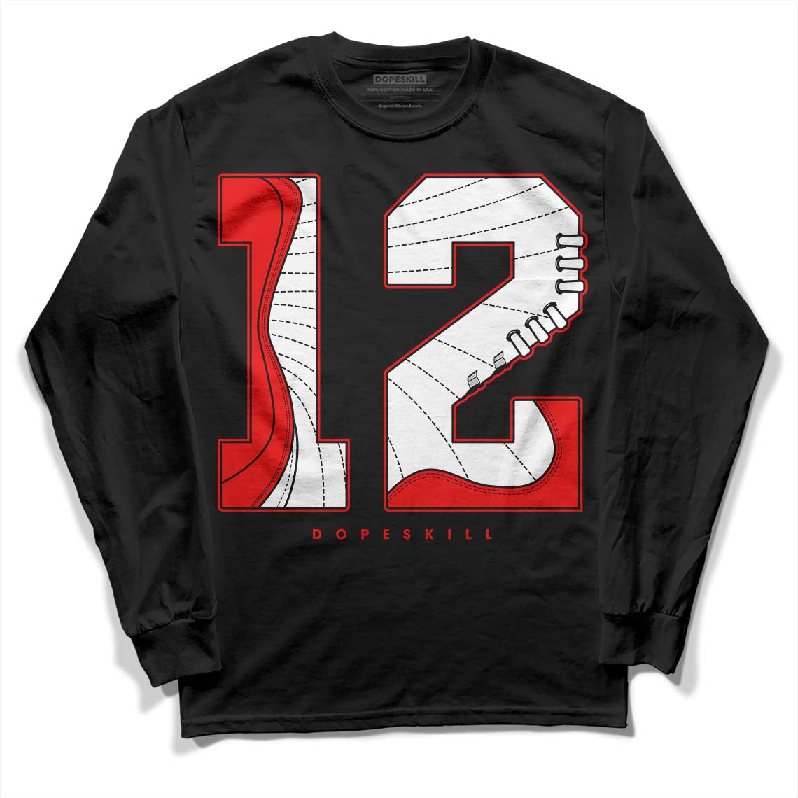 Cherry 12s superstreetwear Long Sleeve T-Shirt No.12 Graphic