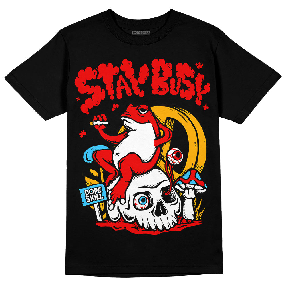 Red Collection superstreetwear T-Shirt Stay Busy Graphic
