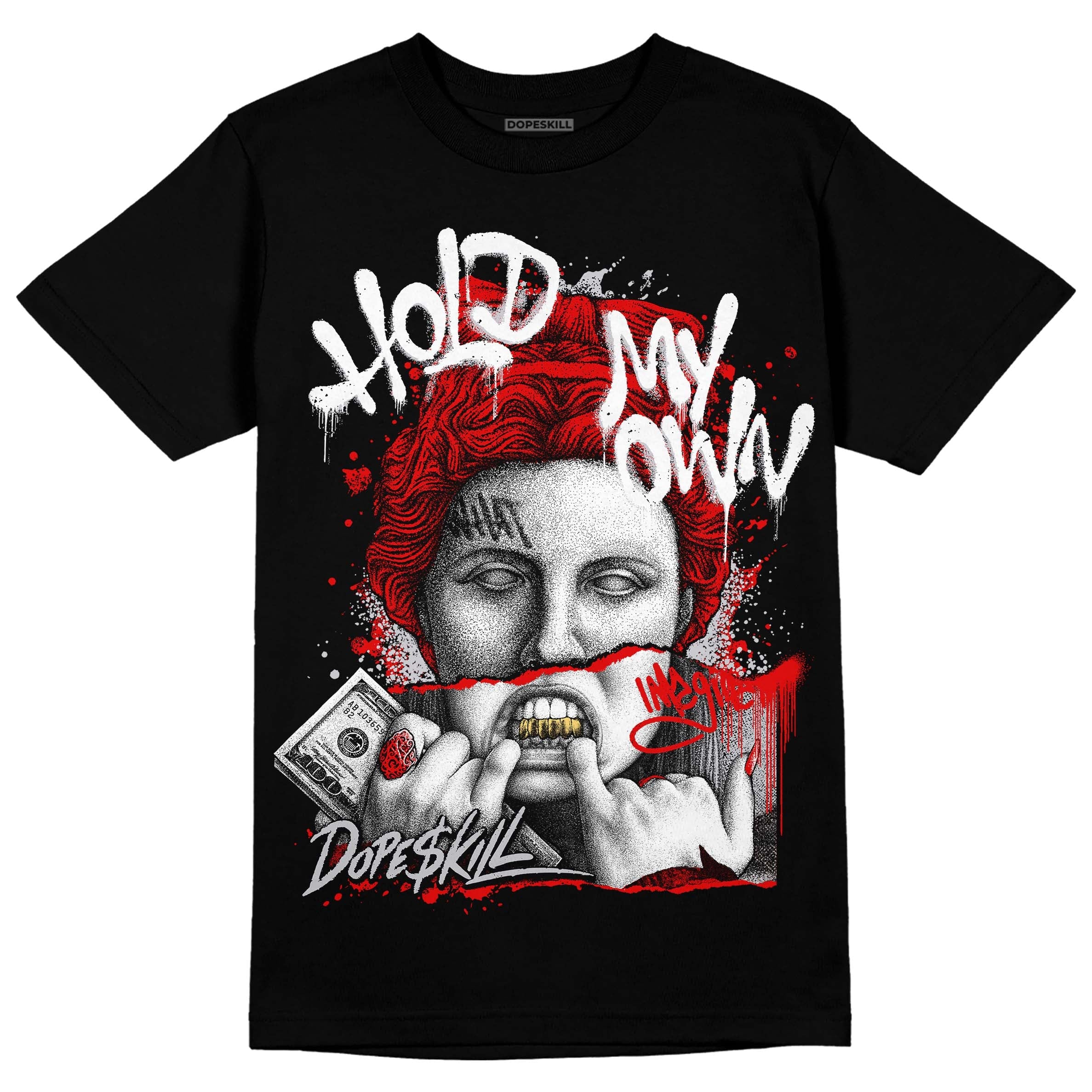 Red Cement 4S superstreetwear T-Shirt Hold My Own Graphic
