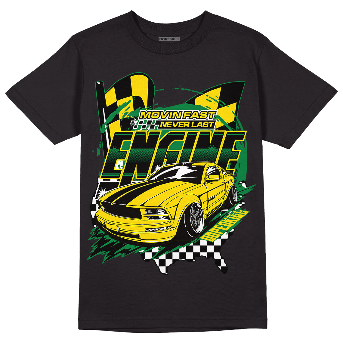 Dunk Low Reverse Brazil superstreetwear T-Shirt ENGINE Tshirt Graphic