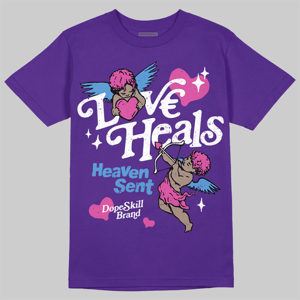 PURPLE Collection superstreetwear T-Shirt New Love Heals Graphic