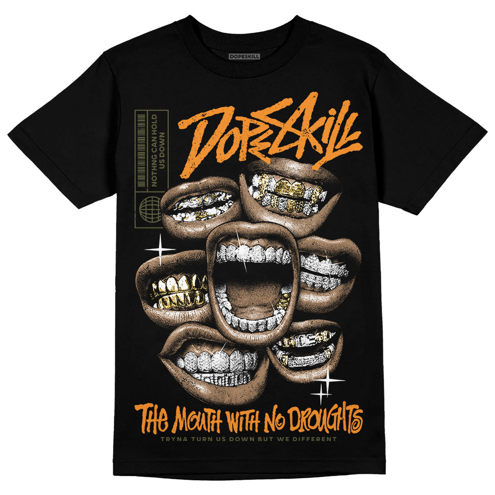 Olive 5s superstreetwear T-Shirt The Mouth With No Droughts Graphic