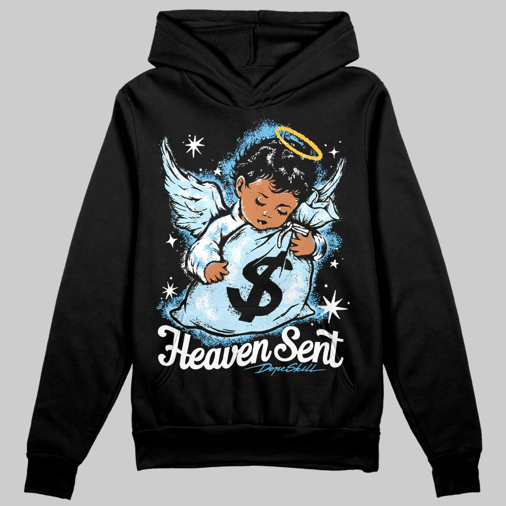 Legend Blue 11s superstreetwear Hoodie Sweatshirt Heaven Sent Graphic