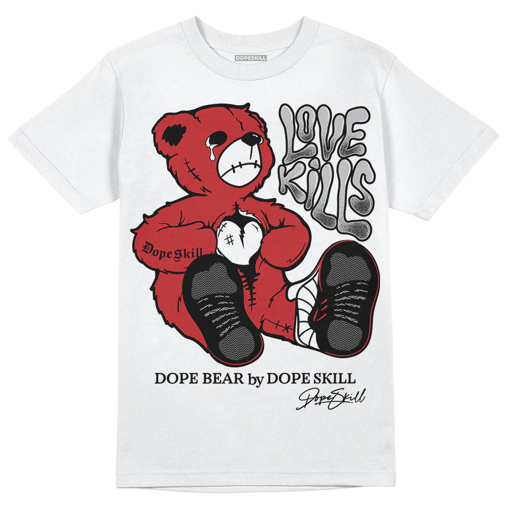 Red Taxi 12s superstreetwear T-Shirt Love Kills Graphic