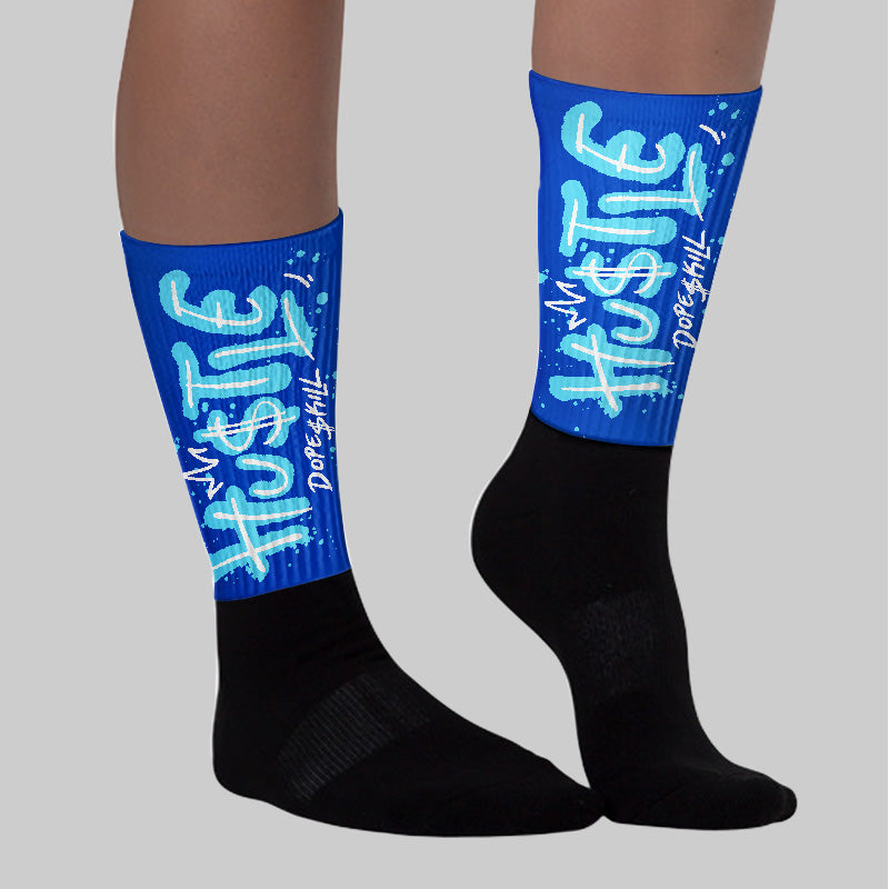 SB Dunk Argon superstreetwear Sublimated Socks Hustle Graphic