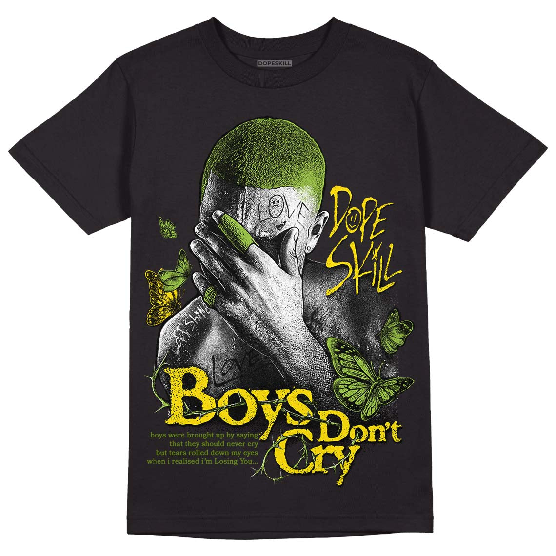 Dunk Low 'Chlorophyll' superstreetwear T-Shirt Boys Don't Cry Graphic